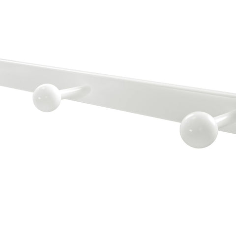 Rootz Wall Coat Rack - With 5 Hooks And Shelf - Hanging Coat Hooks - Entryway Wall Organizer - Wall-mounted Hook Shelf - Iron Frame - MDF Panels - Oak - 60 x 31.7 x 30 cm (W x H x D)