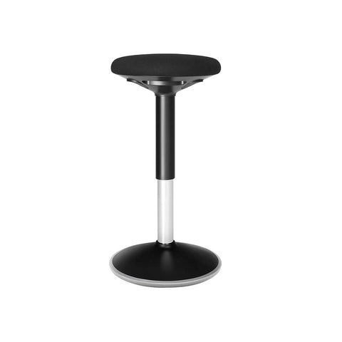 Rootz Stool - Work Stool - Bar Stool - Counter Stool - Kitchen Stool - Swivel Stool - Industrial Stool - Upholstered Stool - Outdoor Stool - Footstool - Black - 60-85 cm
