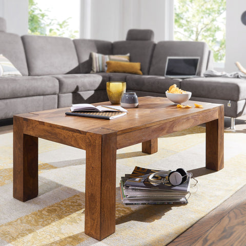 Rootz Coffee Table - Solid Wood Coffee Table - Coffee Tables - Wood - 110 x 60 cm