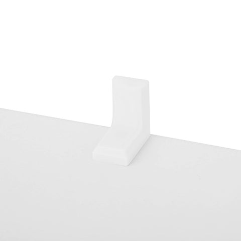 Rootz Bookcase - Stairs with 10 Cube Compartments - Wooden Display Shelf - Room Divider - White