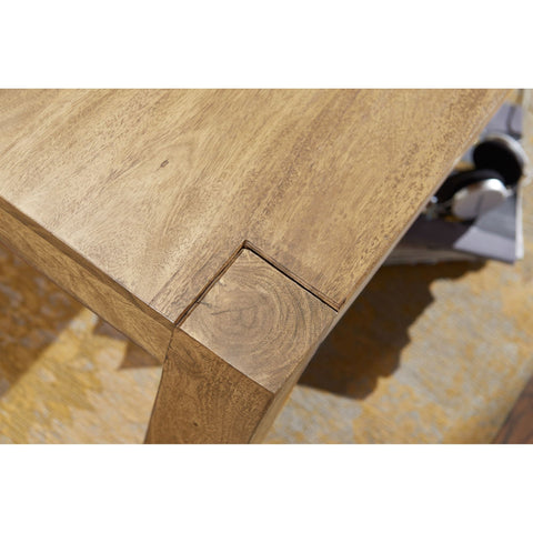 Rootz Coffee Table - Coffee Table - Solid Wood - Acacia - 110 x 60 cm - Rectangular - Natural