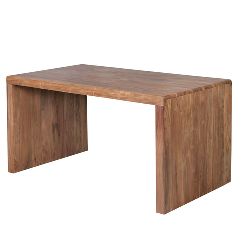 Rootz Bureau - Work table - Solid Acacia - Wood - 140/160 x 80 x 76 cm - Office table - Brown