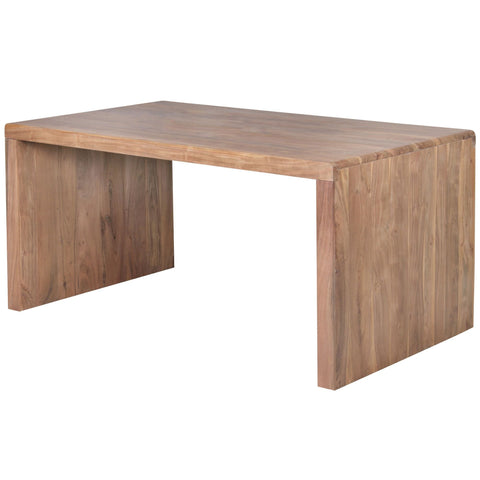 Rootz Bureau - Work table - Solid Acacia - Wood - 140/160 x 80 x 76 cm - Office table - Brown