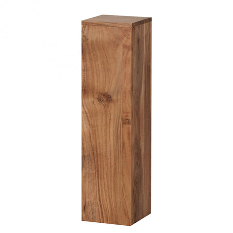 Rootz Side Tables - Set Of 3 - Decoration Block - Elongated Side Table - Solid Wood - Acacia - Brown
