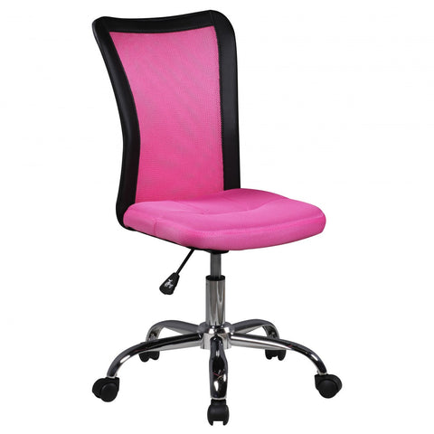 Rootz Children's Office Chair - Swivel Chair - For Children - Youth - Silver - Green/Pink/Blue - Black