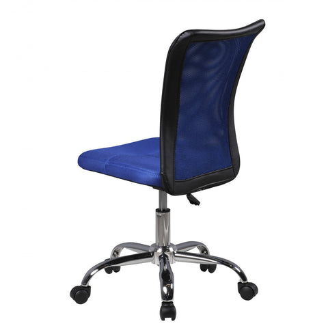 Rootz Children's Office Chair - Swivel Chair - For Children - Youth - Silver - Green/Pink/Blue - Black