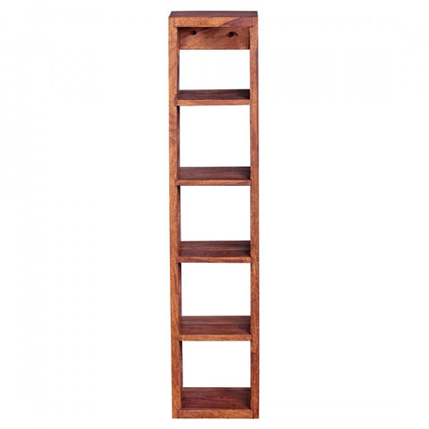 Rootz Solid Wood Wine Rack - Solid Wood - Acacia - - 5 Bottles - 70cm - Wine Holder - Brown