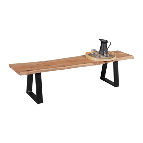 Rootz Dining Bench - Solid Wood Bench - Solid Wood Acacia - Wood - Kitchen Bench - 160/180 cm