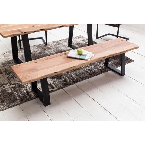 Rootz Dining Bench - Solid Wood Bench - Solid Wood Acacia - Wood - Kitchen Bench - 160/180 cm