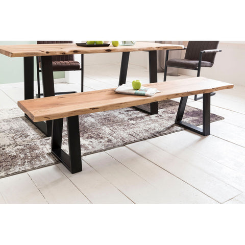 Rootz Dining Bench - Solid Wood Bench - Solid Wood Acacia - Wood - Kitchen Bench - 160/180 cm