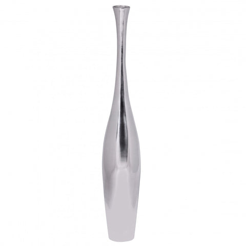 Rootz Aluminum Flower Vase - Decoration - Modern Vase - Design - Silver
