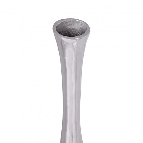 Rootz Aluminum Flower Vase - Decoration - Modern Vase - Design - Silver