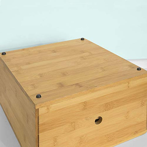 Rootz Coffee Machine Stand & Coffee Pod Capsule Teabags Box Holder Organizer with 2 Drawers