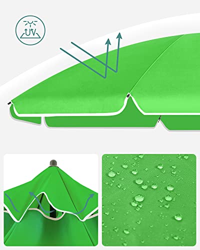 Rootz Parasol - Garden Umbrella - Foldable Garden Umbrella - Outdoor Parasol - Garden Parasol - Sunshade Parasol - Umbrella Parasol - Green