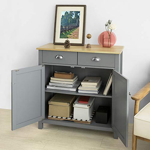 Rootz Kitchen Dining Room Living Room Storage Cabinet Cupboard Sideboard