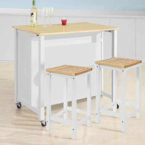 Rootz Kitchen Storage Trolley Kitchen Storage Shelf Kitchen Breakfast Dining Bar Table