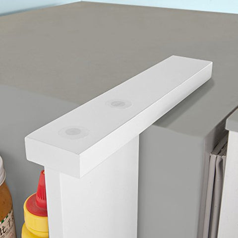 Rootz Refrigerator Hanging Shelf - 3 Tiers - Kitchen Shelf - Spice Rack Kitchen Cabinet