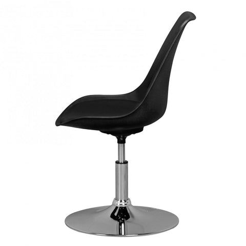 Rootz Armchair - Swivel armchair - Waiting room chair - Dining room chair - Visitor chair - Swivel chair - Bucket chair - Black/White/Grey