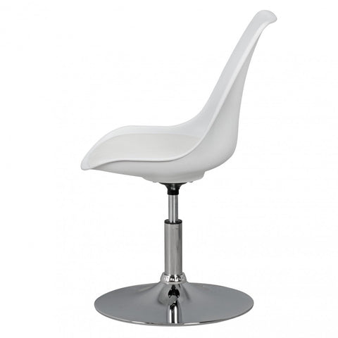 Rootz Armchair - Swivel armchair - Waiting room chair - Dining room chair - Visitor chair - Swivel chair - Bucket chair - Black/White/Grey