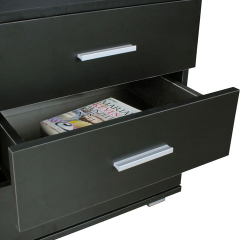 Rootz Bedside table - Bedside table - Console - Chest of drawers - Cupboard - Chest of drawers - 3 drawers - 45 x 54 x 34 cm (WxHxD)