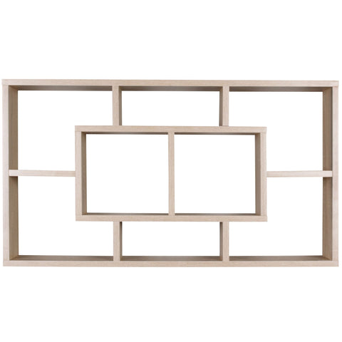 Rootz Wall box - Wall cabinet - Compartments - Decoration shelf - Open - Sonoma