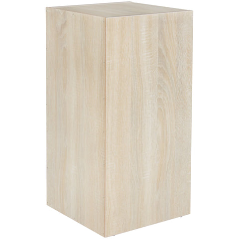 Rootz Bookshelf - MDF Wood - Design Storage Shelf - Modern Hall Wooden Shelf - Sonoma -  2 Compartments