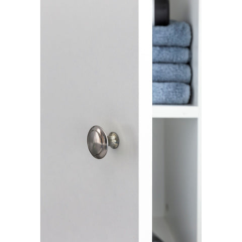 Rootz Washbasin furniture - Washbasin cabinet - Bathroom furniture - Bathroom cabinet - 60 x 64 x 32 cm - White