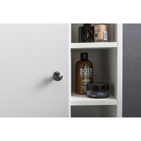 Rootz Washbasin furniture - Washbasin cabinet - Bathroom furniture - Bathroom cabinet - 60 x 64 x 32 cm - White