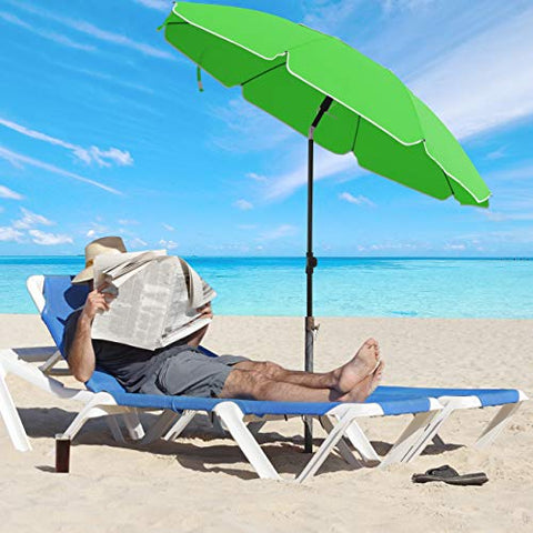 Rootz Parasol - Garden Umbrella - Foldable Garden Umbrella - Outdoor Parasol - Garden Parasol - Sunshade Parasol - Umbrella Parasol - Green