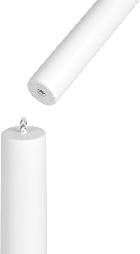 Rootz Coat Rack - Clothes Rack - Solid Wood - Tree Shape - 8 Hooks - White - Rubberwood - 30 x 30 x 175 cm