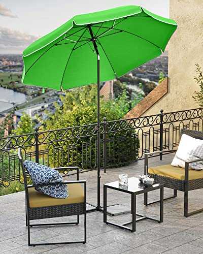 Rootz Parasol - Garden Umbrella - Foldable Garden Umbrella - Outdoor Parasol - Garden Parasol - Sunshade Parasol - Umbrella Parasol - Green