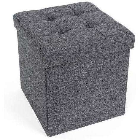 Rootz Hocker - Hocker With Storage Space - Hockers - Hockers And Footstools - Dark Gray