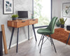Rootz Console - Metal Console with Drawers - Small Desk, Modern Dressing Table - Solid Hall Table - Acacia Solid Wood - 90x78x36cm