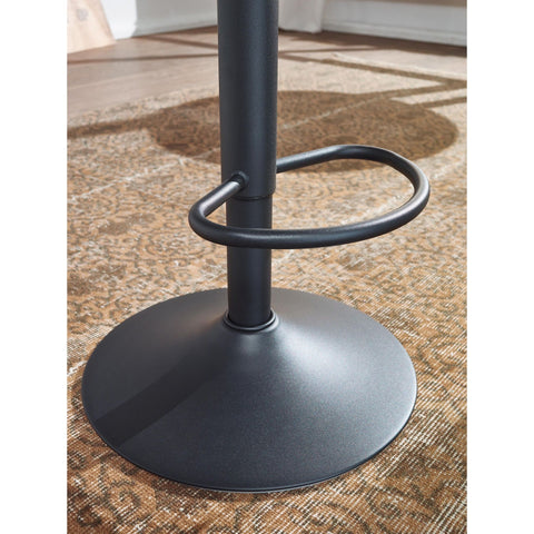 Rootz Bar Stool - Stool - Bar Chair - Metal Stool - Black - Bistro Stool - Max 100 kg - Iron