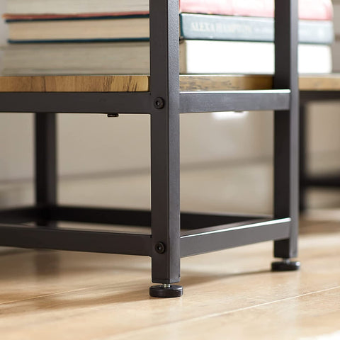 Rootz Console Table - Hall Table - Living Room Table - Sofa Table - Side Table - End Table with 3 Shelves