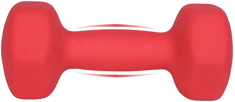 Rootz Dumbbells - Halterset - Set Van 2 - 2 x 3 kg - Rood - 20 x 9 x 8.5 cm