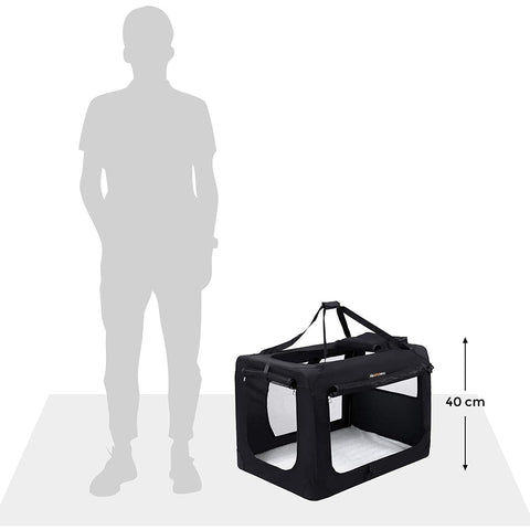 Rootz Carrying Bag for Pets - Dog Bag - Travel Bag for Dogs - Dog Playpen - Carrying Bag for Cats - 60 x 40 x 40 cm