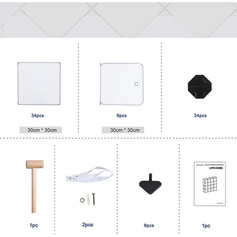 Rootz 9 Storage Boxes - Organizer - Storage Box - Storage Boxes - 30 x 30 cm