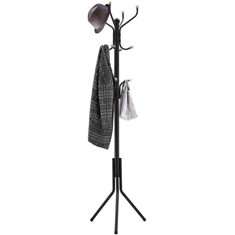 Rootz Coat Rack - Wardrobe - Stable Metal Coat Rack