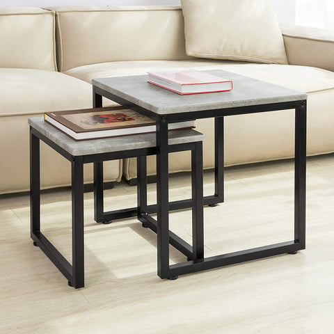 Rootz Nesting Tables - Set of 2 Coffee Table Side - End Table