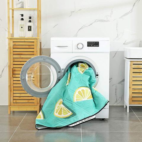 Rootz Picnic Blanket - Beach Blanket - Washable - Water Resistant - Foldable - Light Green - 200 x 200 cm