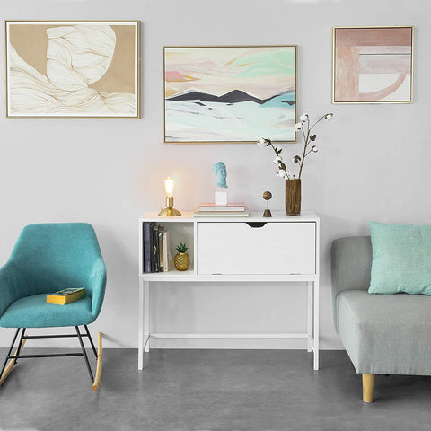 Rootz Console Table Hall - Table Side - Table End - Table Living Room Table - 92x30x80cm