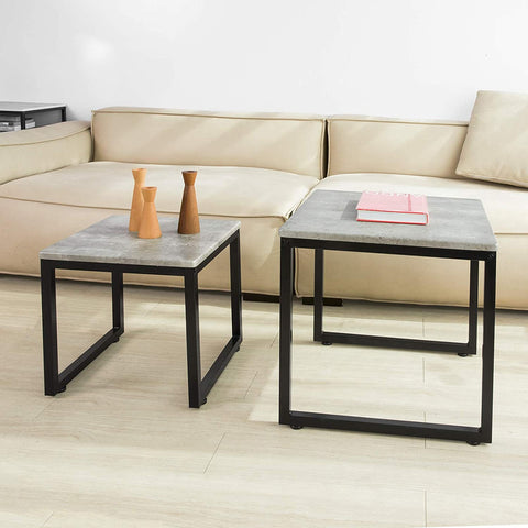 Rootz Nesting Tables - Set of 2 Coffee Table Side - End Table