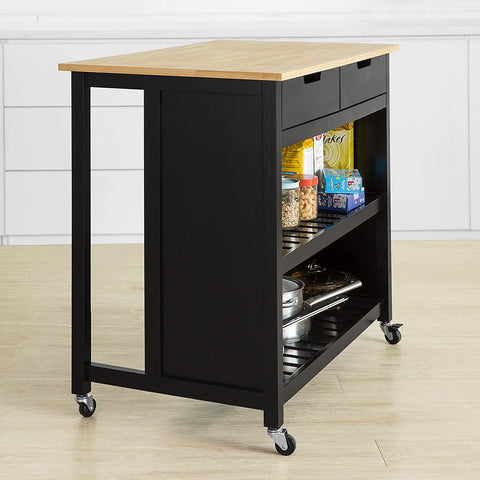 Rootz Kitchen Storage Trolley Kitchen Storage Shelf Kitchen Breakfast Dining Bar Table