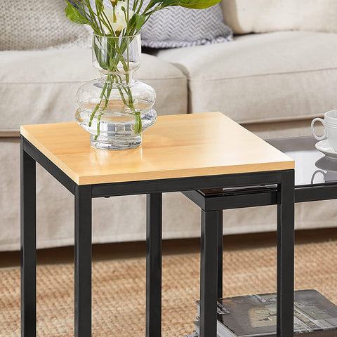 Rootz Set of 2 Tables - Coffee Tables - Side Table - Living Room Table