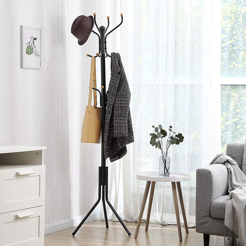 Rootz Coat Rack - Wardrobe - Stable Metal Coat Rack