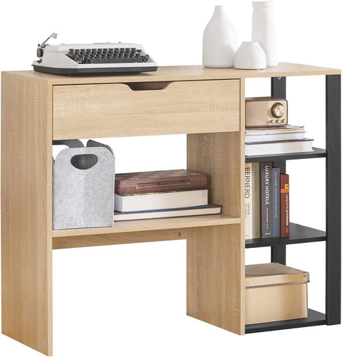 Rootz Console Table - Side Table - End Table - Storage Shelf Sideboard Hall Table - Living Room Side Table