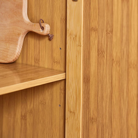 Rootz Extendable Kitchen Storage Trolley - Kitchen Cabinet - Cupboard - Sideboard Kitchen Island