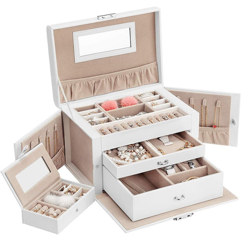 Rootz Jewelry Box With 2 Drawers - Jewelry Box - Bracelets box