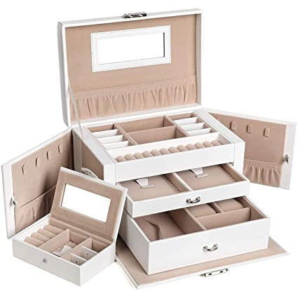 Rootz Jewelry Box With 2 Drawers - Jewelry Box - Bracelets box